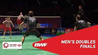 MD  GIDEONSUKAMULJO INA 1 vs BOEMOGENSEN DEN 2  BWF 2018 [upl. by Nemra]