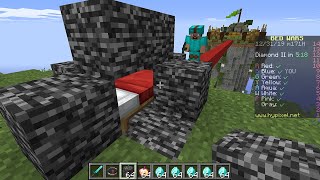 Minecraft Bedwars but I secretly used CREATIVE MODE [upl. by Adnohsor]