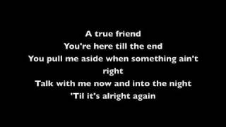 True Friend Karaoke music amp lyrics [upl. by Buckler14]