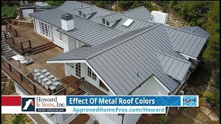 Effect of Metal Roof Colors [upl. by Hannahs]