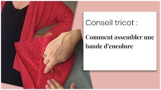 Comment assembler une bande dencolure [upl. by Ruhtracm]