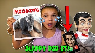 Slappy Took My Dog Facetiming Slappy Slappy Did It [upl. by Rosemarie]