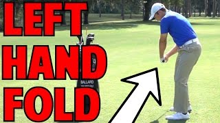 Golf Follow Through  The Left Hand Fold [upl. by Diandra]