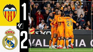 HIGHLIGHTS  Valencia 12 Real Madrid  LaLiga 202425 [upl. by Older528]