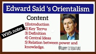 Orientalism By Edward Said [upl. by Immat742]