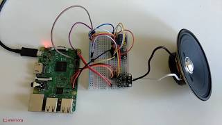 Smart Speaker with Volumio Raspberry Pi 3 and Adafruit MAX98357 [upl. by Gall]