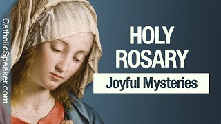 Holy Rosary  Joyful Mysteries Saturday amp Monday [upl. by Borries449]