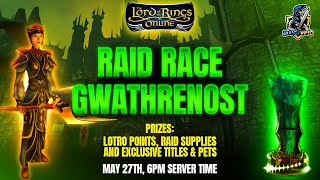 LOTRO  Gwathrenost Raid Race [upl. by Ylevol527]