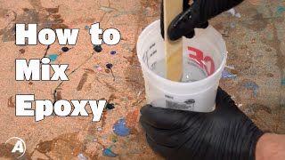 How To Mix Epoxy  Alumilite [upl. by Olsen]