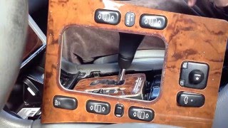 W210 MERCEDES BENZ E320 SHIFTER REMOVAL AND INSTALLATION [upl. by Jacquelyn]