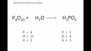 Balancing Chemical Equations UPDATED  Chemistry Tutorial [upl. by Oremo]