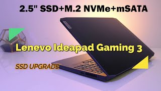 SSD Upgrade Lenovo Ideapad Gaming 3  How many SSD can you Install [upl. by Nomyaw]