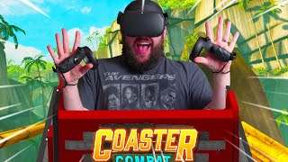 The BEST Oculus Quest Virtual Reality Roller Coaster [upl. by Dymphia]