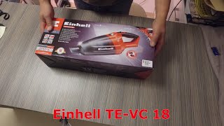 Unboxing Einhell TE VC 18 and first use [upl. by Haduj901]