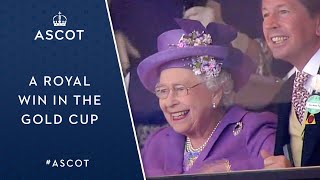 quotA Royal Win In The Gold Cupquot  The Queen Celebrates Estimates Cup Triumph  Royal Ascot [upl. by Sibylle]