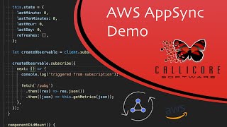 AWS AppSync Demo [upl. by Notlil]