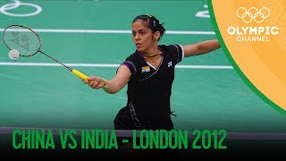 Saina Nehwal Wins Badminton Womens Singles Bronze  IND v CHN  London 2012 Olympics [upl. by Kristin]