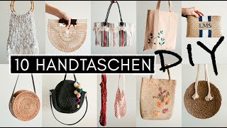 10 selbstgemachte DIY Handtaschen [upl. by Adekan]