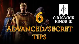 6 AdvancedSecret Tips for Crusader Kings 3 [upl. by Drofliw]