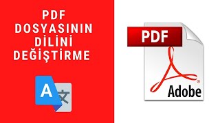 PDF Dosyasının Dilini Değiştirme  İngilizce Makale Çeviri 15 dakikada [upl. by Eimar]