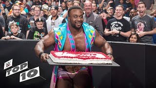 Outrageous birthday bashes WWE Top 10 March 4 2019 [upl. by Aleekahs]