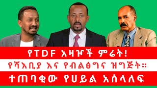 የTDF አዛዦች ምሬት የሻእቢያ እና የብልፅግና ዝግጅት። ተጠባቂው የሀይል አሰላለፍ 022825 [upl. by Scherle]