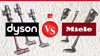 Dyson Vacuum vs Miele Vacuum  Cordless Vacuum Comparison [upl. by Datnow]