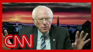 Watch Sanders reaction to Trump refusing to concede [upl. by Adoh398]