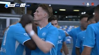 SCOTT MCTOMINAY GOAL  NAPOLI VS COMO [upl. by Macgregor]