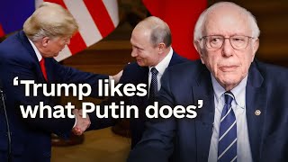 Bernie Sanders on Trump’s alignment with Russia [upl. by Marquis]