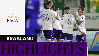 Highlights Cup RAAL  RSC Anderlecht  20232024 [upl. by Adlei461]