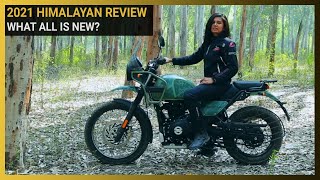 2021 Royal Enfield Himalayan Review  Not entirely new but much improved [upl. by Nylesoy]