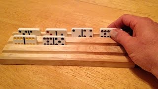 How To Make a Dominoes Holder from Scrap [upl. by Erminna574]