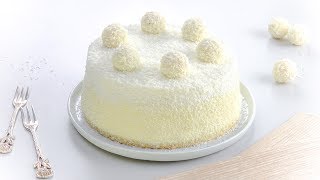 Raffaello Cake — A Delicious Coconut Treat For The Taste Of The Caribbean [upl. by Gautea]