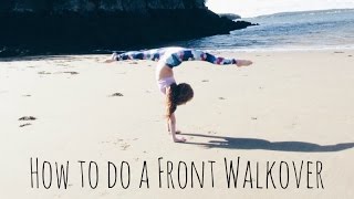 How to do a Front Walkover [upl. by Hawger421]