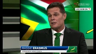 New Springbok Coach  Rassie Erasmus [upl. by Rogerson]