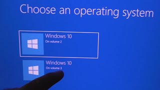 How to Add another existing Windows to the Boot menu bcdboot F\Windows [upl. by Sral]