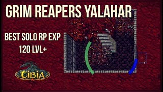 Najlepszy Exp Paladynem Solo  120RP  Grim Reapers Yalahar [upl. by Ahtelat]