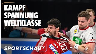 Der Krimi zwischen Deutschland und Ungarn  Highlights  HandballWM  Sportschau [upl. by Pessa941]