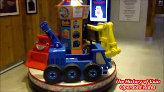 2000s Coin Operated Carousel Kiddie Ride  Bob the Builder [upl. by Schrick729]