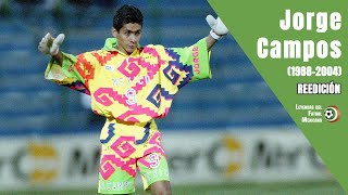 Así jugaba JORGE CAMPOS el INMORTAL porterodelantero que atajaba y anotaba GOLES 19882004 [upl. by Amado]