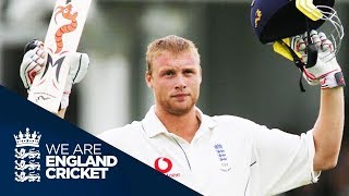 Flintoffs Classic Hundred At Trent Bridge 2005 Ashes  Full Highlights [upl. by Nalo]