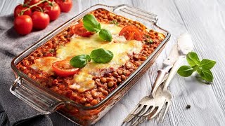 Vegetarische LINSENLASAGNE  quotitalienische Küchequot [upl. by Notfa]