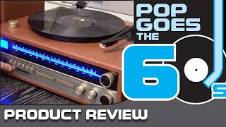 PRODUCT REVIEW Crosley 1975 Turntable  001 [upl. by Aeuhsoj970]