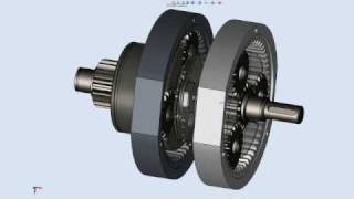 2stufiges Planetenradgetriebe Planetary Gearbox with 2 Stages [upl. by Rapp107]