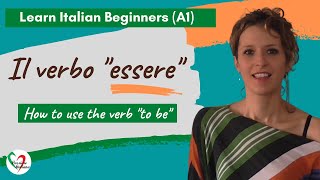 14 Learn Italian Beginners A1 How to use the verb “essere” “to be” [upl. by Sukramed]