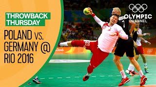 Poland vs Germany  Full Mens Handball Bronze Medal Match  Throwback Thursday [upl. by Beutner105]