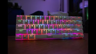 GAMDIAS Hermes E3 Mechanical Keyboard Review  Simple but Limited [upl. by Namqul107]