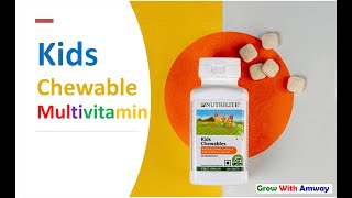 Nutrilite Kids Chewable Multivitamin Feature and Benefits [upl. by Tobey]