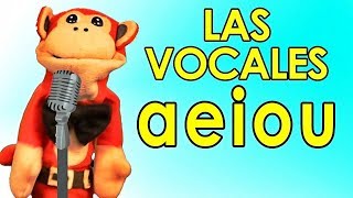 Mira Este Video y Aprende Las Vocales A E I O U Con El Mono Silabo Canciones Infantiles Educativas [upl. by Animas993]